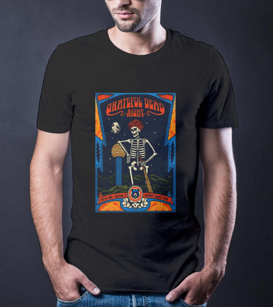 Grateful Dead Night Skeleton May 23 2026 Knoxville TN Covenant Health Park T-Shirt