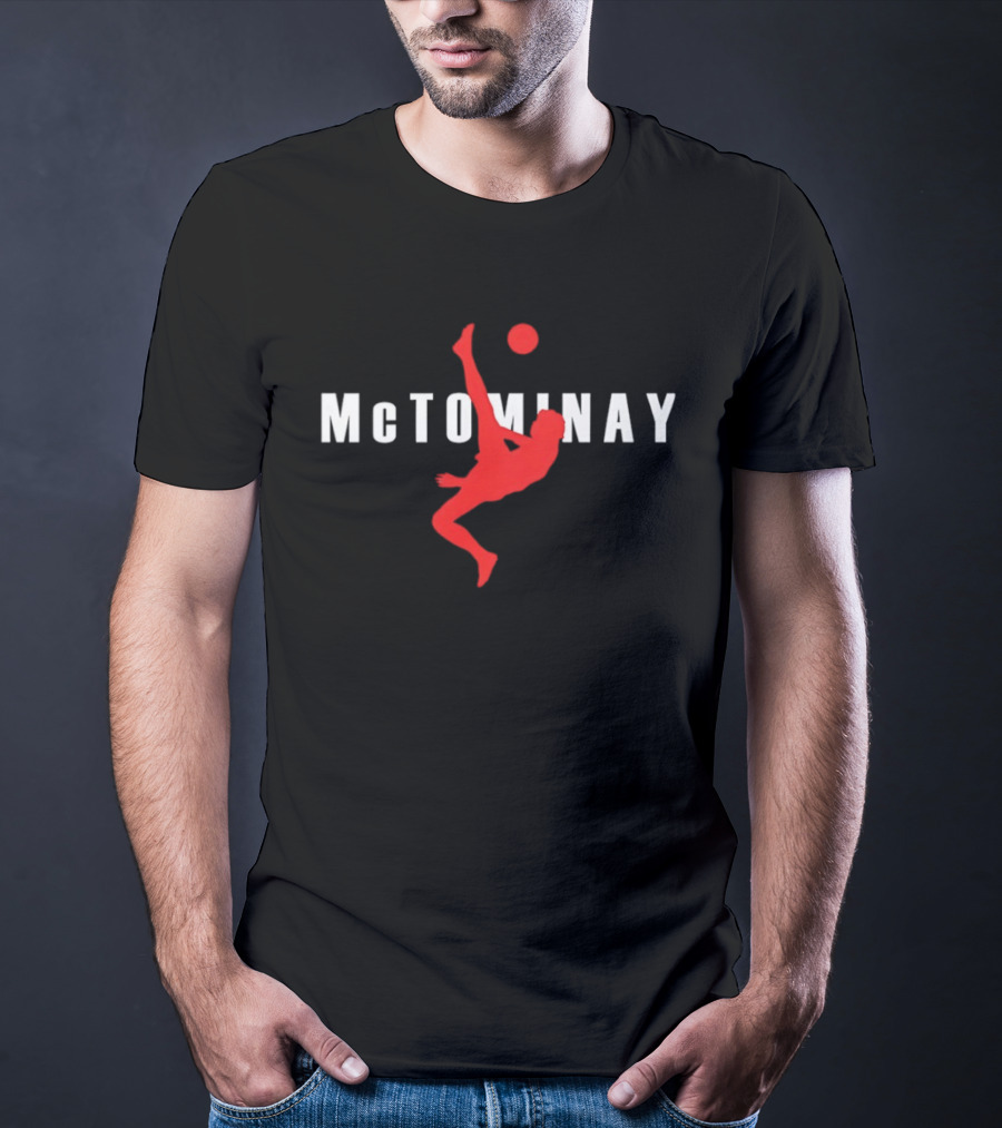 McTominay Overhead Kick Scotland Football T-Shirt