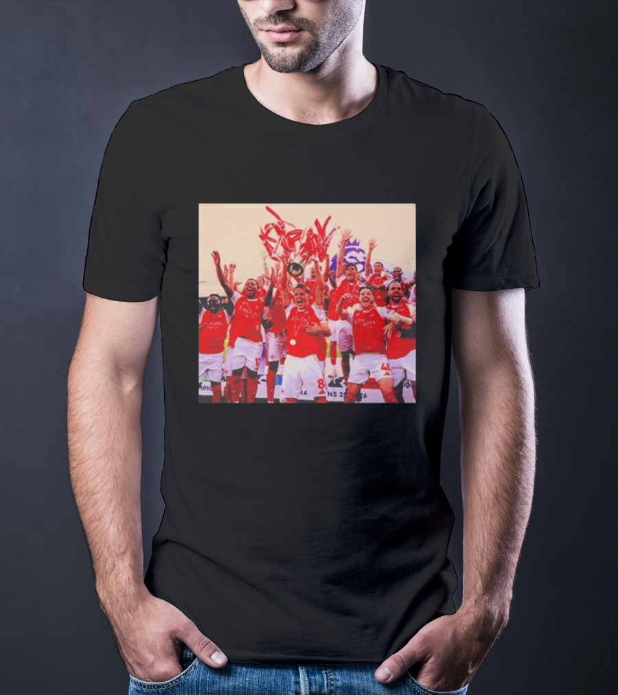 Champions Arsenal Premier League Triumph 2026 T-Shirt