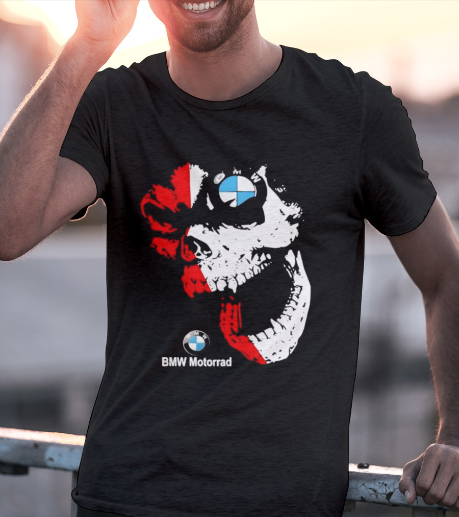 BMW Motorrad Rider Skull Soul T-Shirt