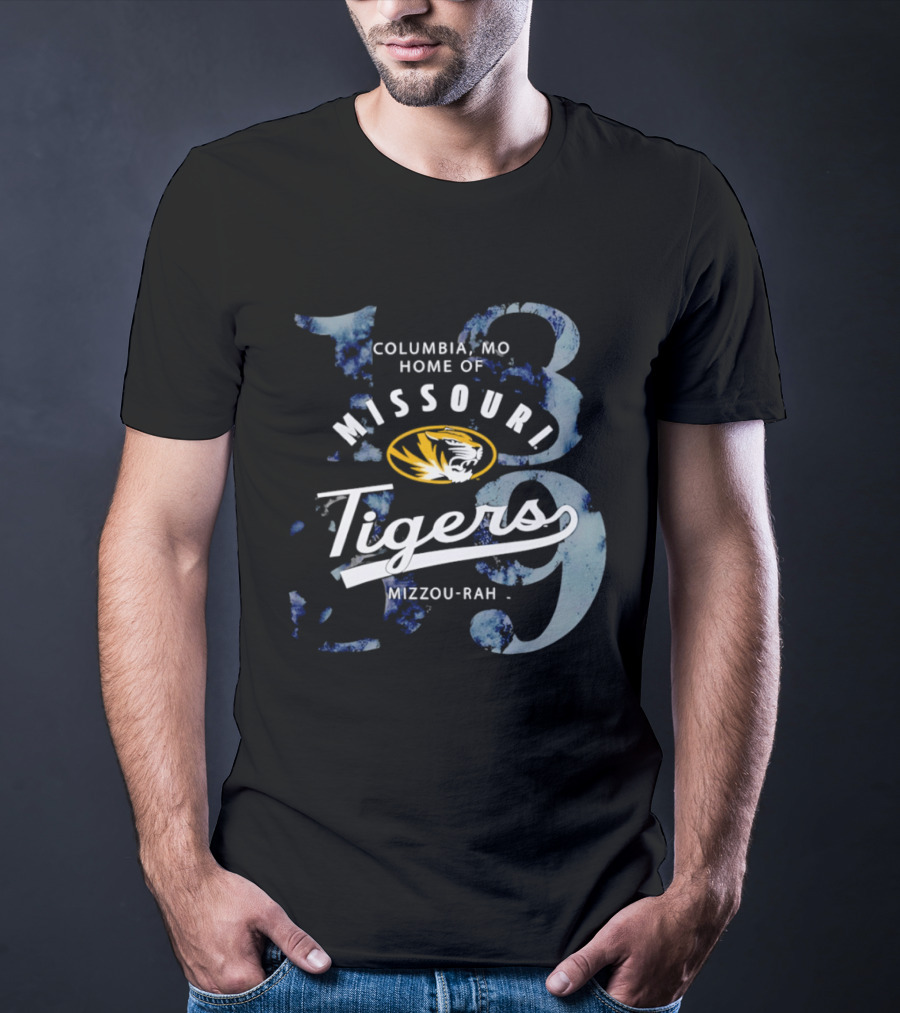 Columbia MO Home Of Missouri Tigers Mizzou Rah 1839 T-Shirt