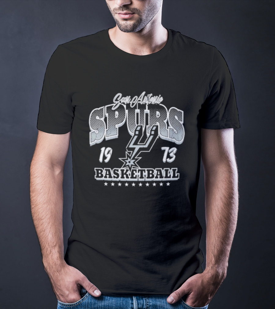 San Antonio Spurs Basketball 1973 T-Shirt