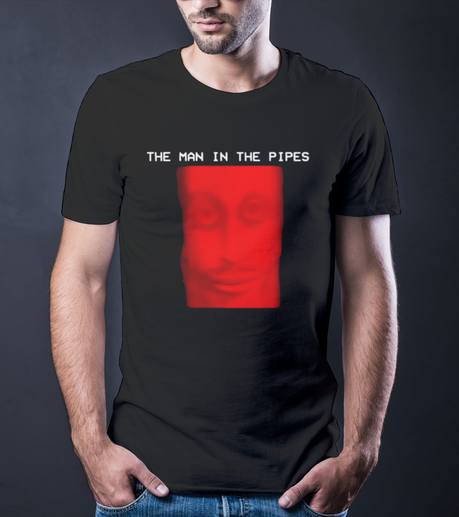 Scary Entity Red Face Man In The Pipes T-Shirt