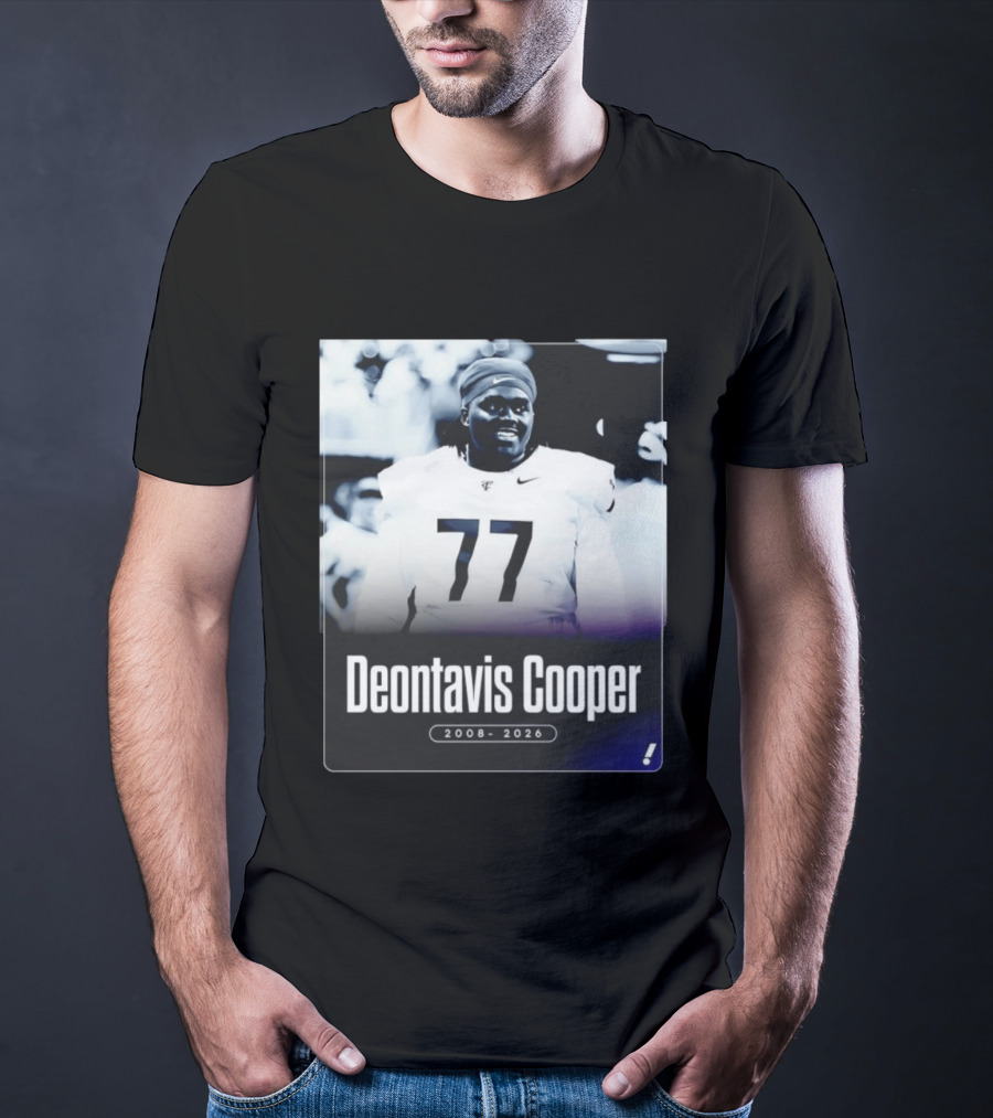Deontavis Cooper 2008 2026 Nike 77 T-Shirt
