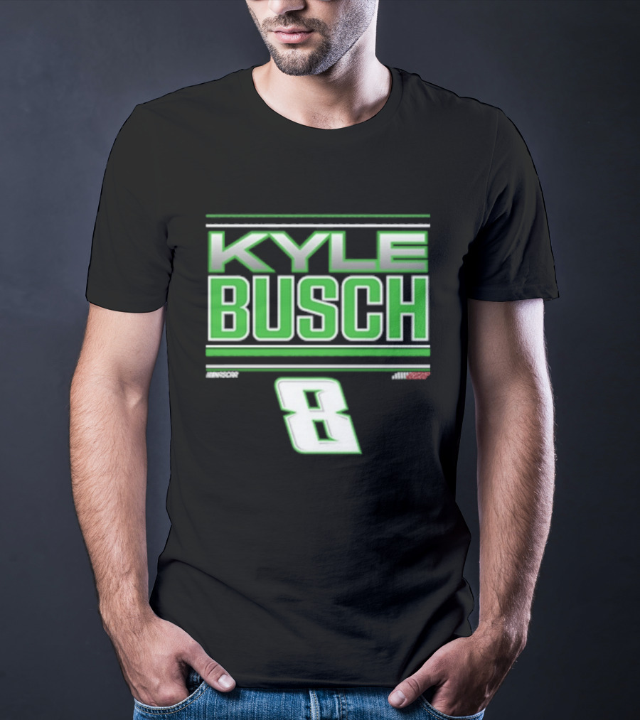 Kyle Busch Number 8 Racing Nascar T-Shirt