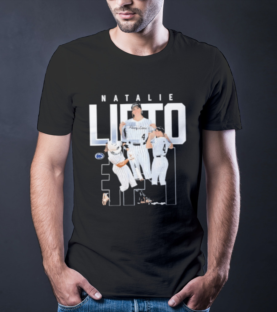 Natalie Lieto Penn State NCAA Softball Team Celebration T-Shirt