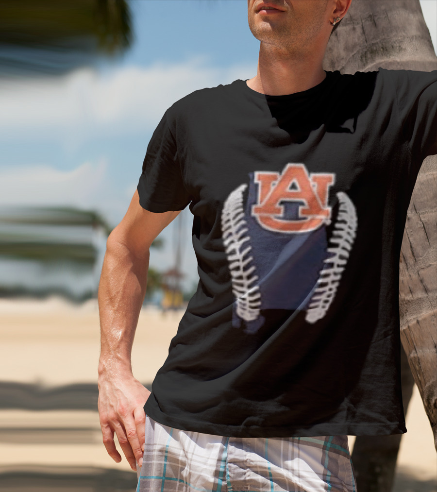 Auburn Tigers Baseball 2026 UA Logo Sports T-Shirt
