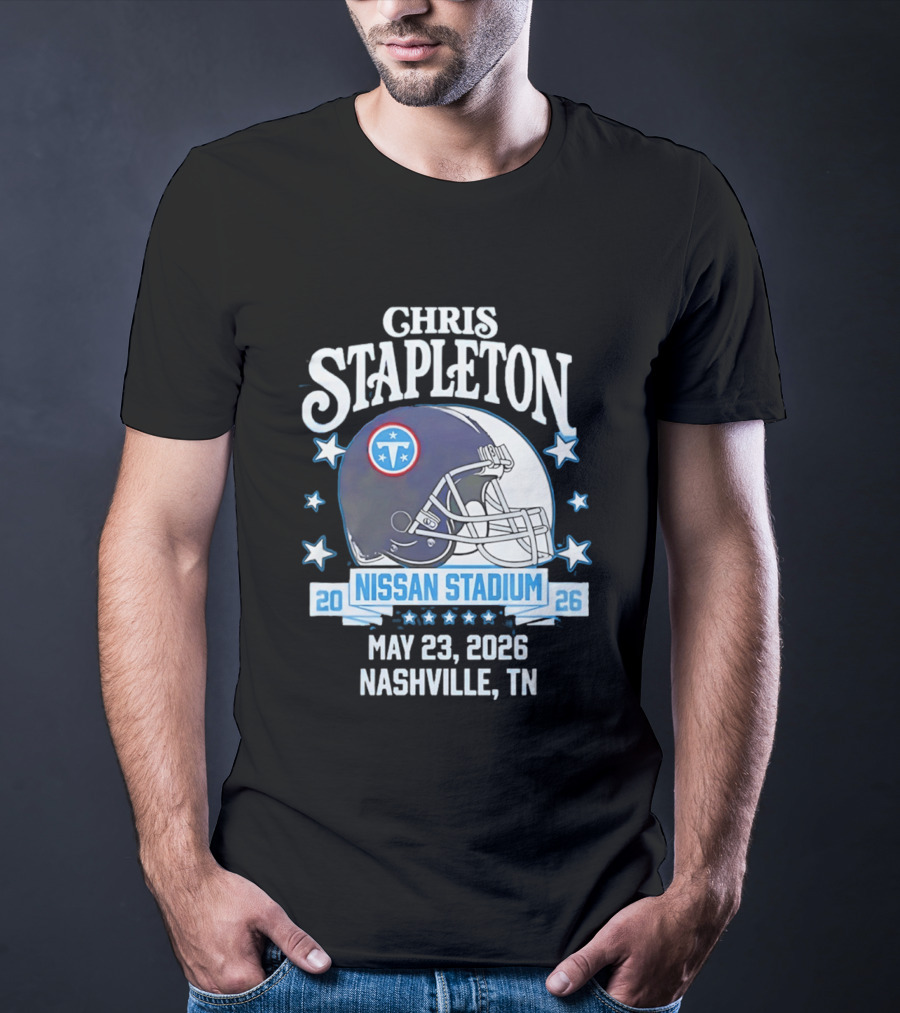 Chris Stapleton Nissan Stadium Tennessee Titans May 23 2026 Nashville TN T-Shirt