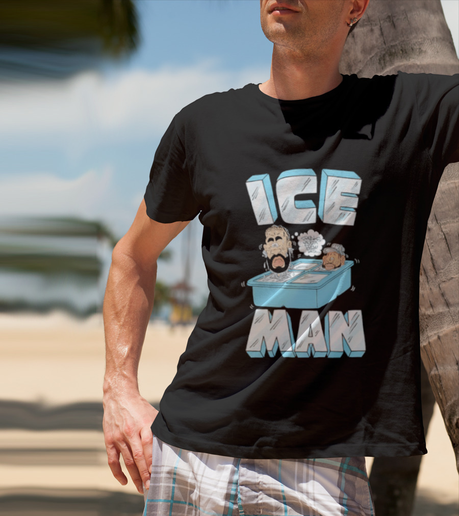 Iceman Fronko Musta Drew Diss Caricature Drake T-Shirt