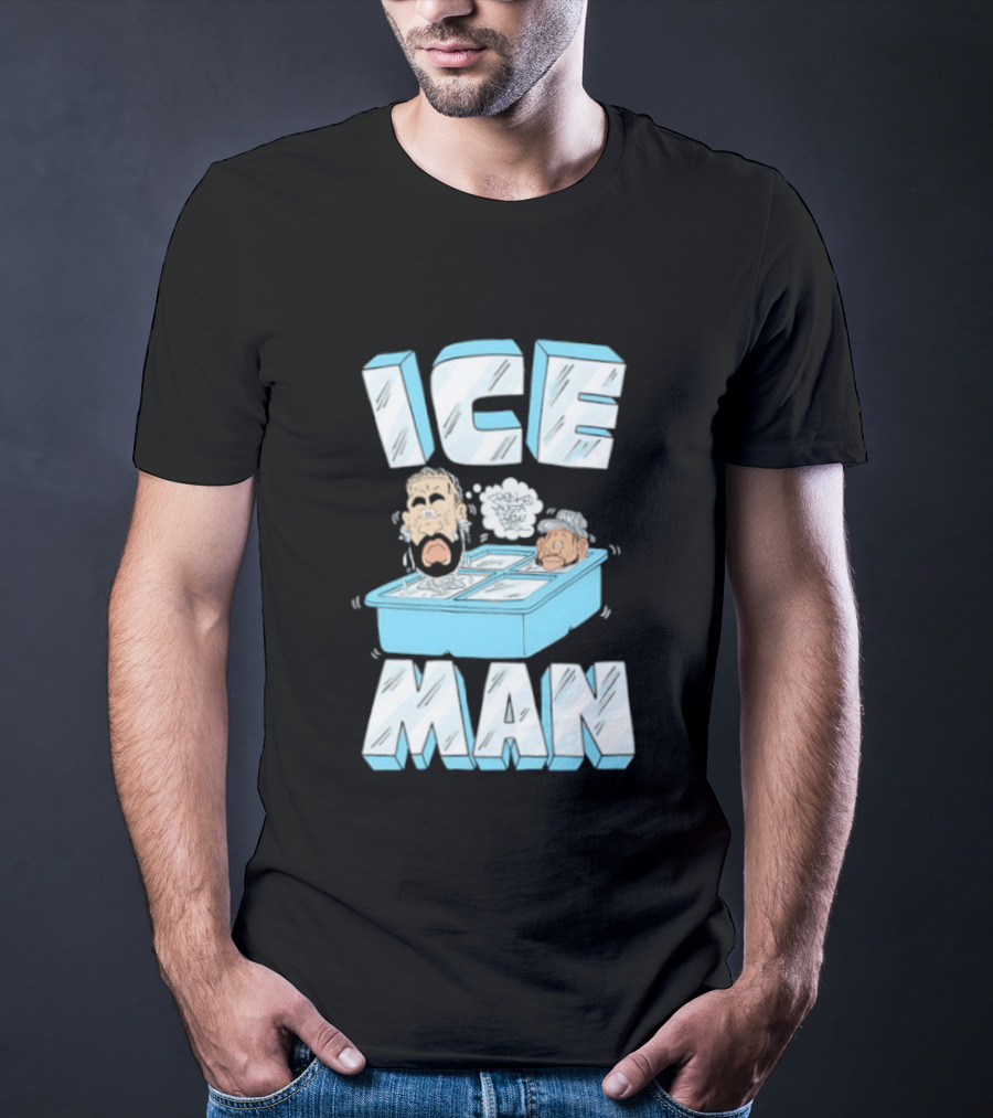 Iceman Fronko Musta Drew Diss Caricature Drake T-Shirt