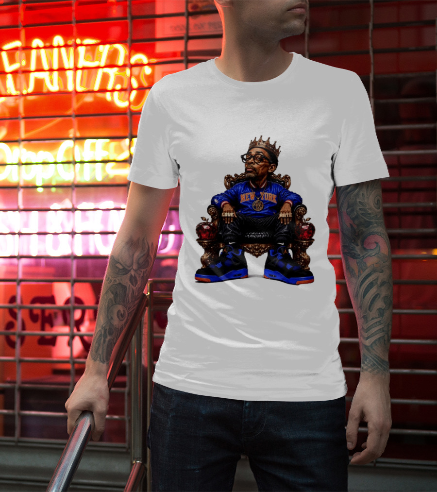 Spike Lee New York Knicks NBA Basketball Love Hate T-Shirt