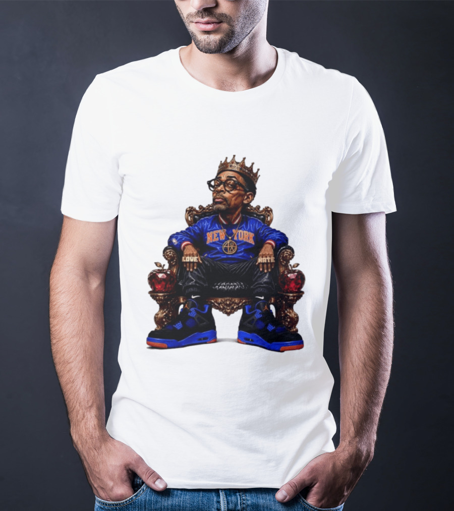Spike Lee New York Knicks NBA Basketball Love Hate T-Shirt
