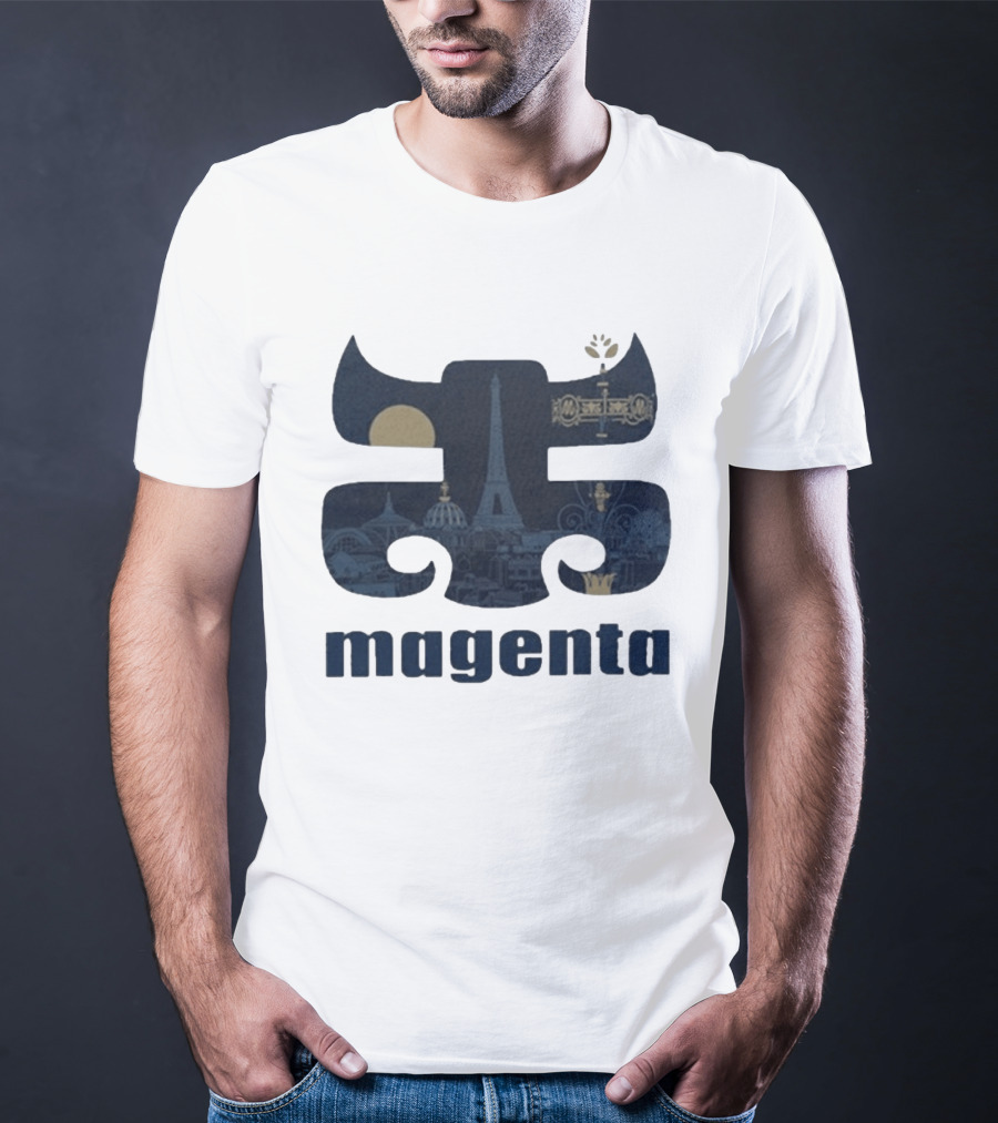 Magenta Skateboards Magenpath Ipath Eiffel Tower Paris Collab T-Shirt