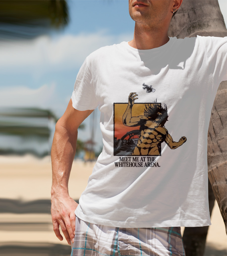 Meet Me At The Whitehouse Arena Attack On Titan Giant T-Shirt