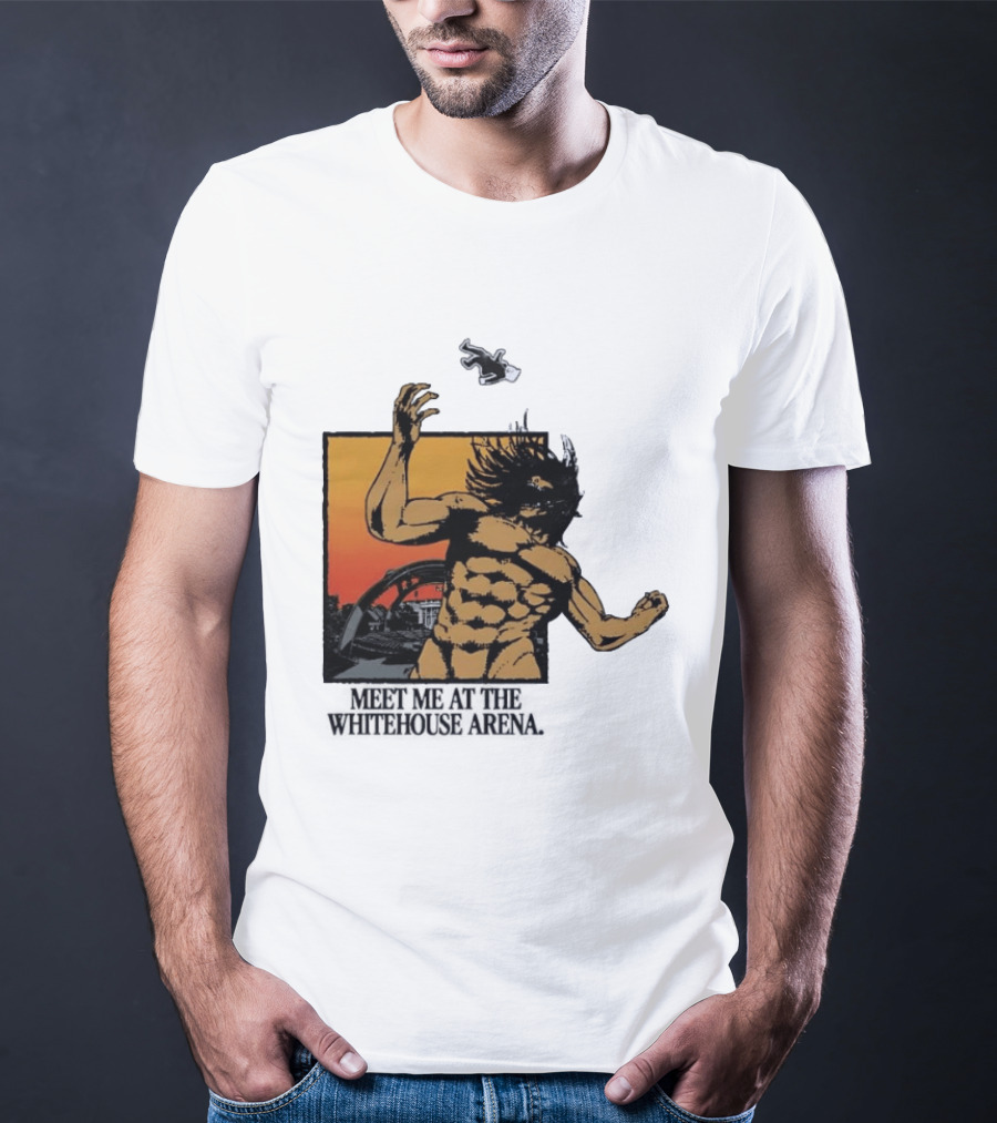 Meet Me At The Whitehouse Arena Attack On Titan Giant T-Shirt
