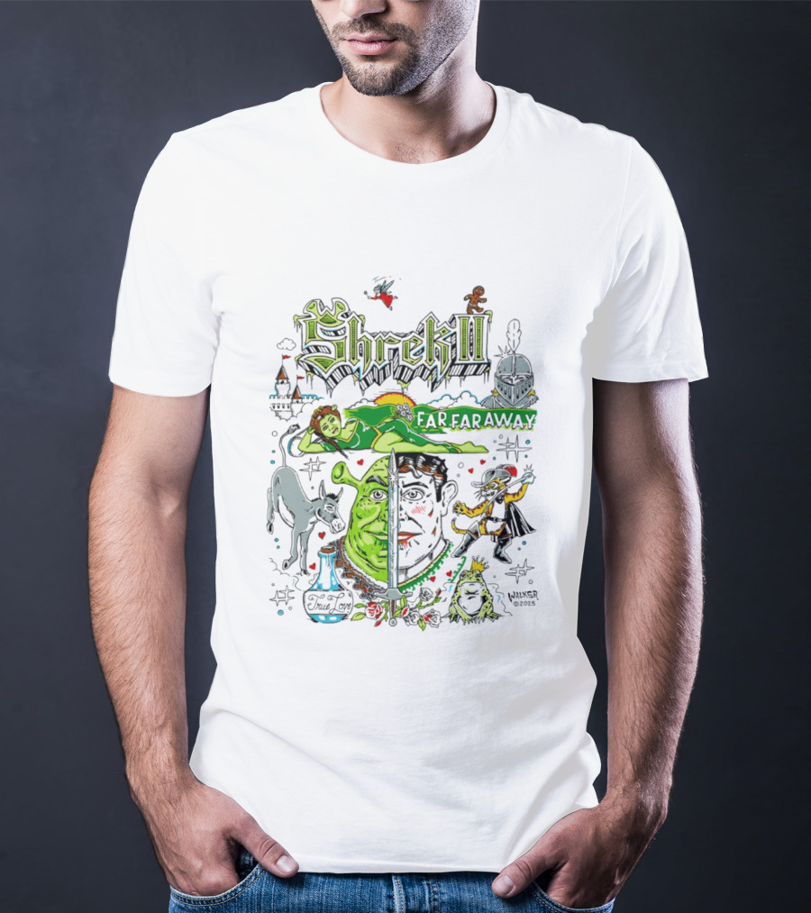 Shrek II Far Far Away True Love Adventure Winter 2023 T-Shirt