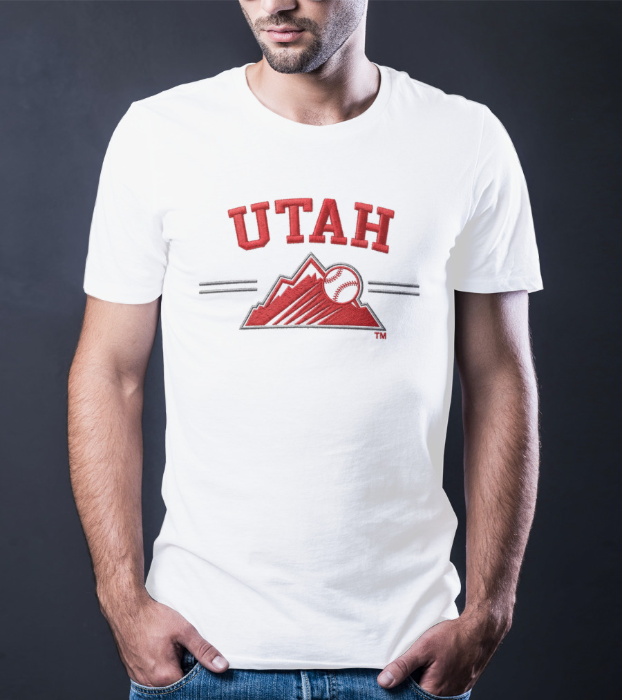 Rockies University Of Utah 2026 Giveaway Hat Baseball Mountain T-Shirt