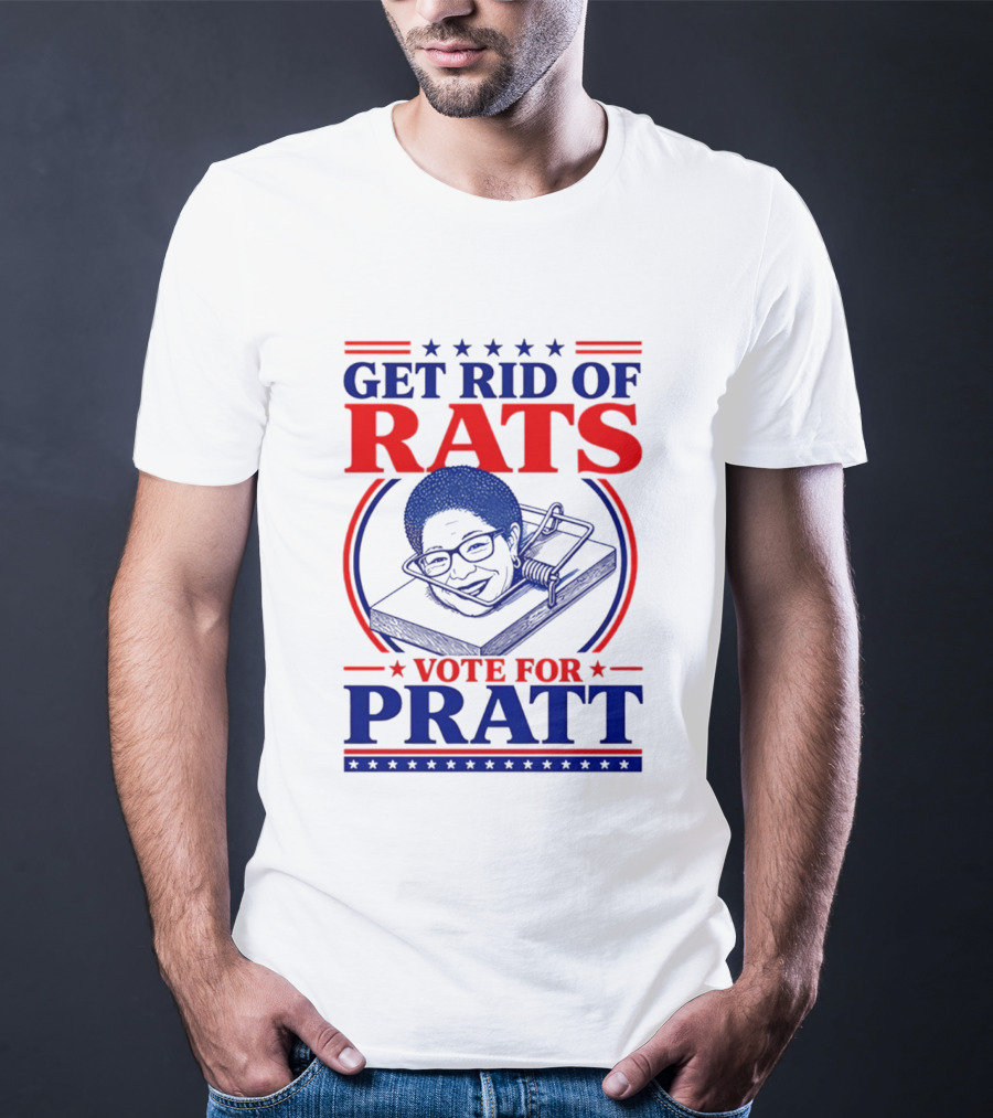 Get Rid Of Rats Vote For Pratt Political Campaign Humor T-Shirt