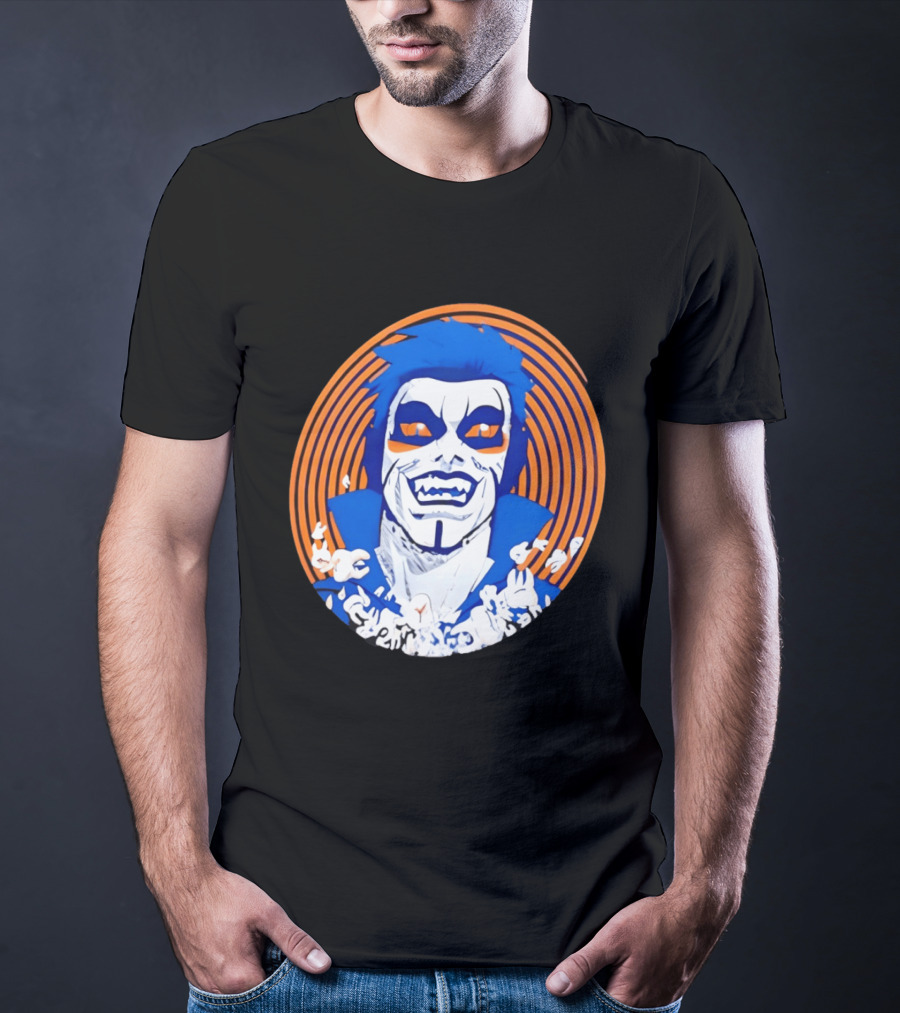 Danhausen WWE New York Knicks Basketball Uncursed Very Nice Very Evil Fan T-Shirt