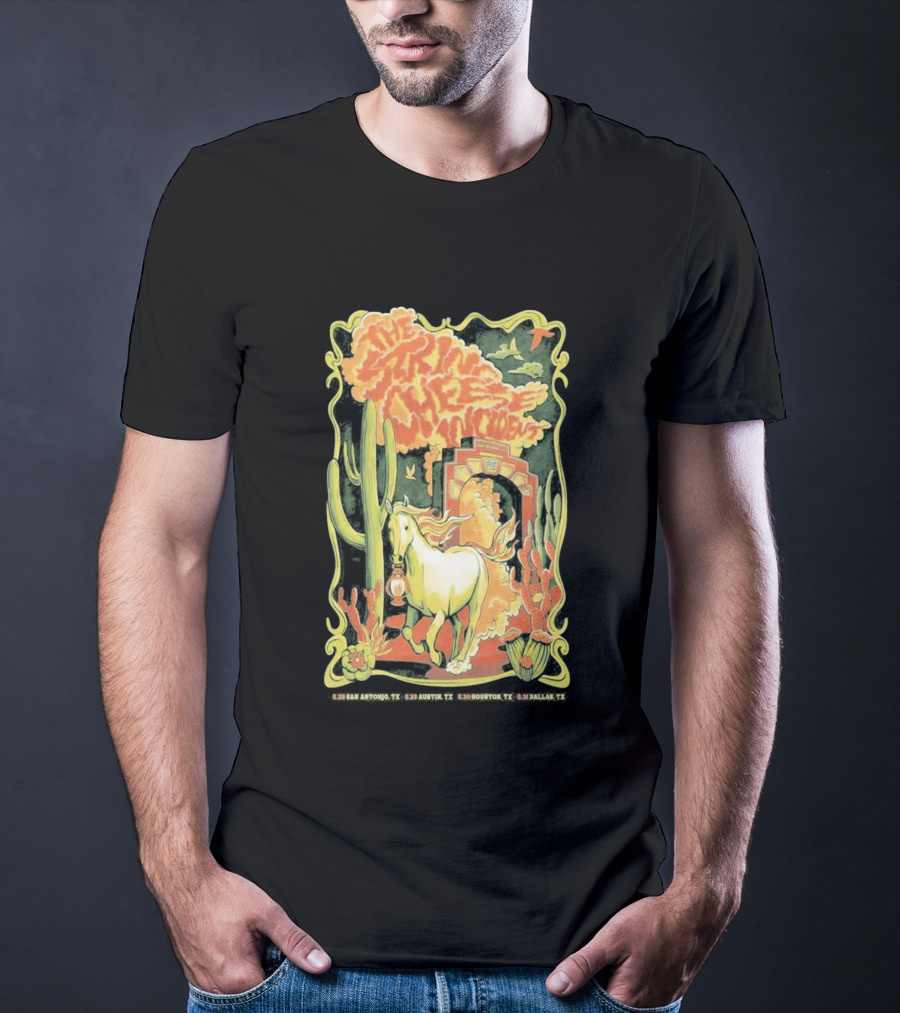 The String Cheese Incident Horse Cacti May 30 2026 Houston TX T-Shirt