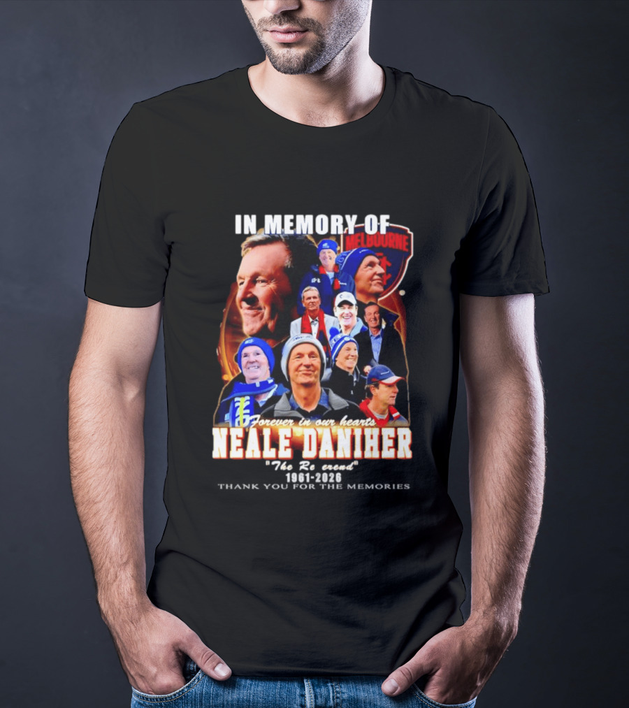 In Memory Of Melbourne Neale Daniher Forever In Our Hearts "The Reverend T-Shirt