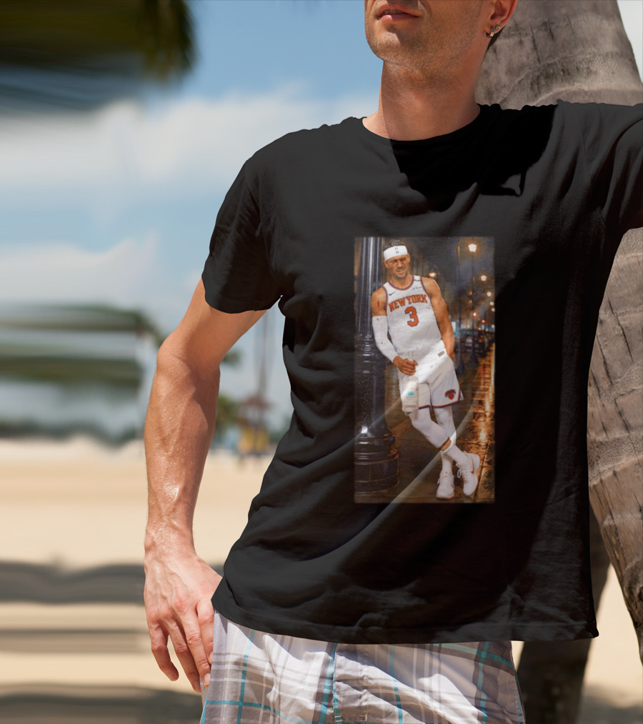 New York Knicks Josh Hart Number 3 NBA Basketball T-Shirt