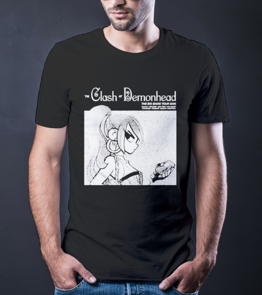 The Clash At Demonhead Tour 2006 Scott Pilgrim Vol 3 Infinite Sadness 20th Anniversary T-Shirt