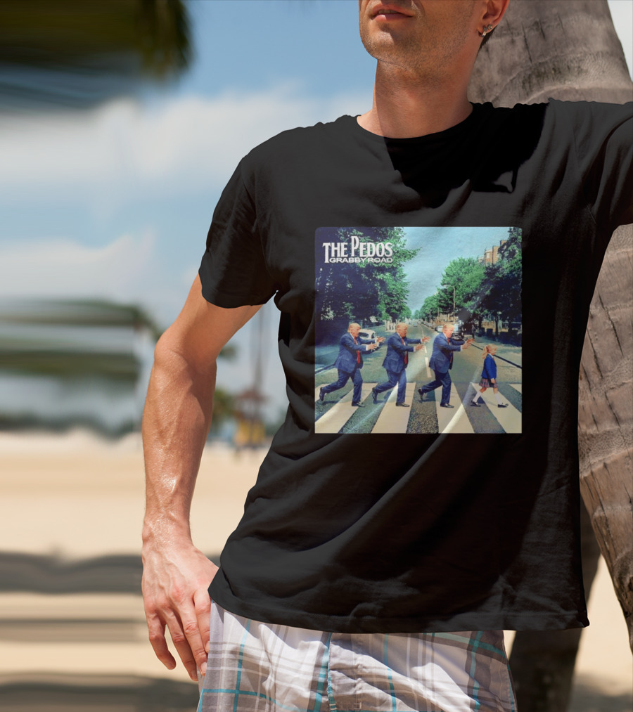 The Pedos Grabby Road Trump Chasing A Girl T-Shirt
