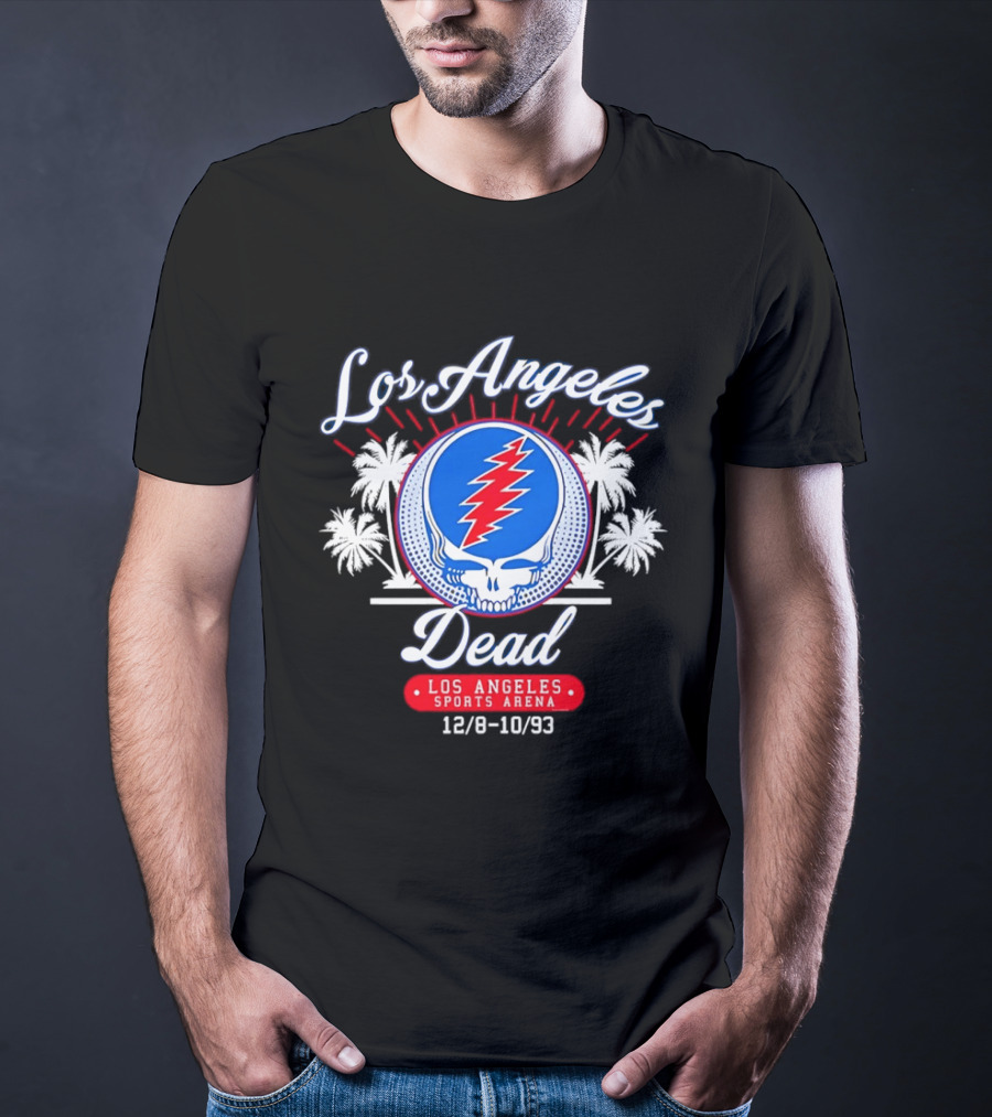 Los Angeles Dead Sports Arena 12/8 10/93 Steal Your Face T-Shirt