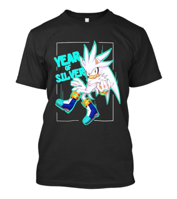 Year Of Silver Hedgehog Classic Character T-Shirt