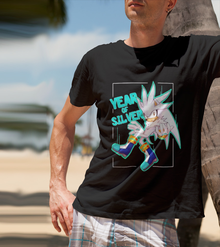 Year Of Silver Hedgehog Classic Character T-Shirt