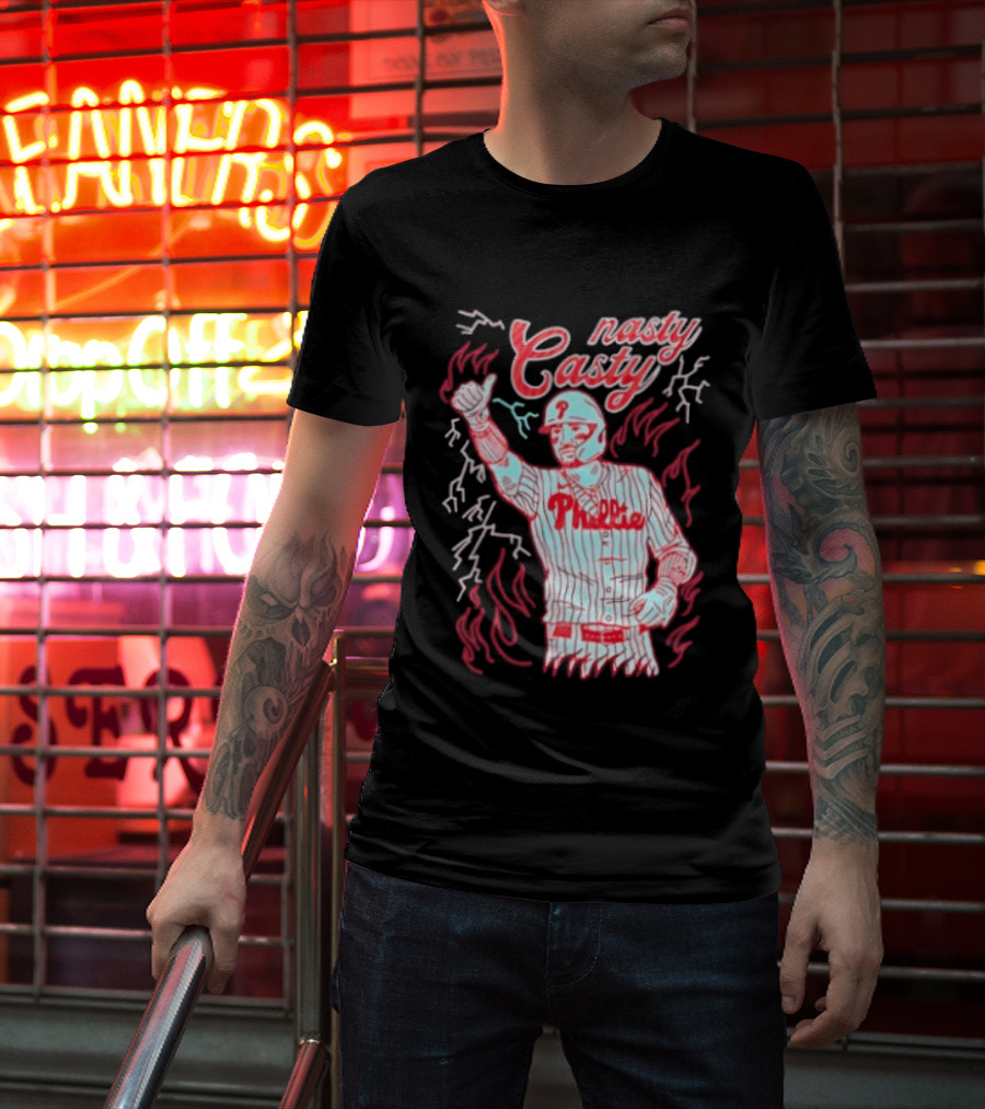 Nasty Casty Philadelphia Phillies Bryce Harper T-Shirt