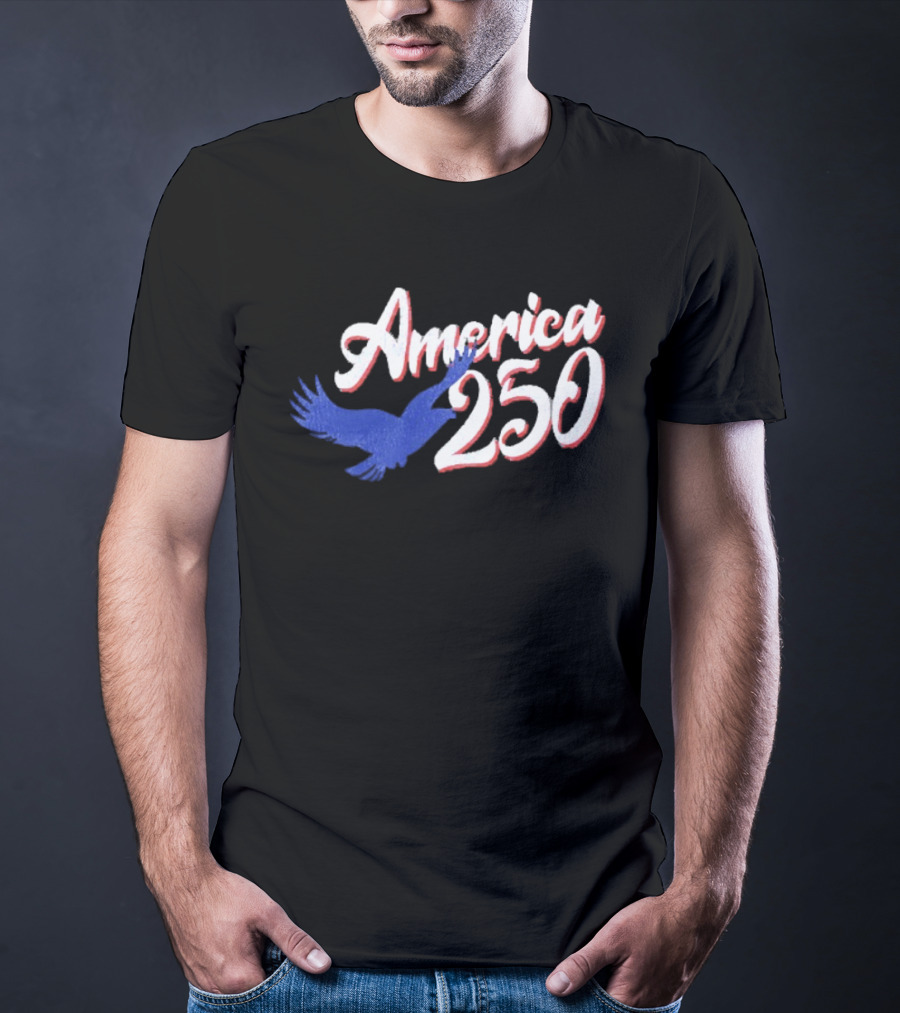 America 250 Eagle Anniversary Celebration T-Shirt