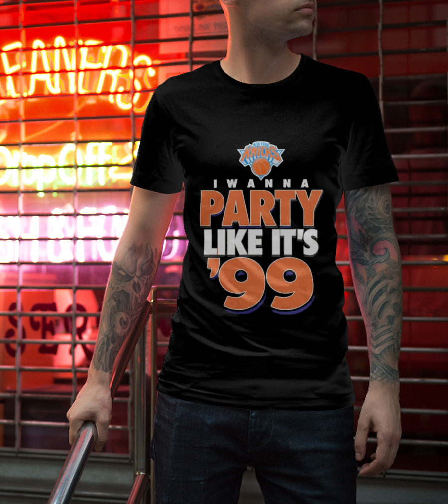 New York Knicks I Wanna Party Like It's '99 T-Shirt