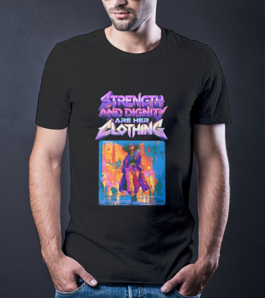Strength And Dignity Street Girl Urban Vibes T-Shirt
