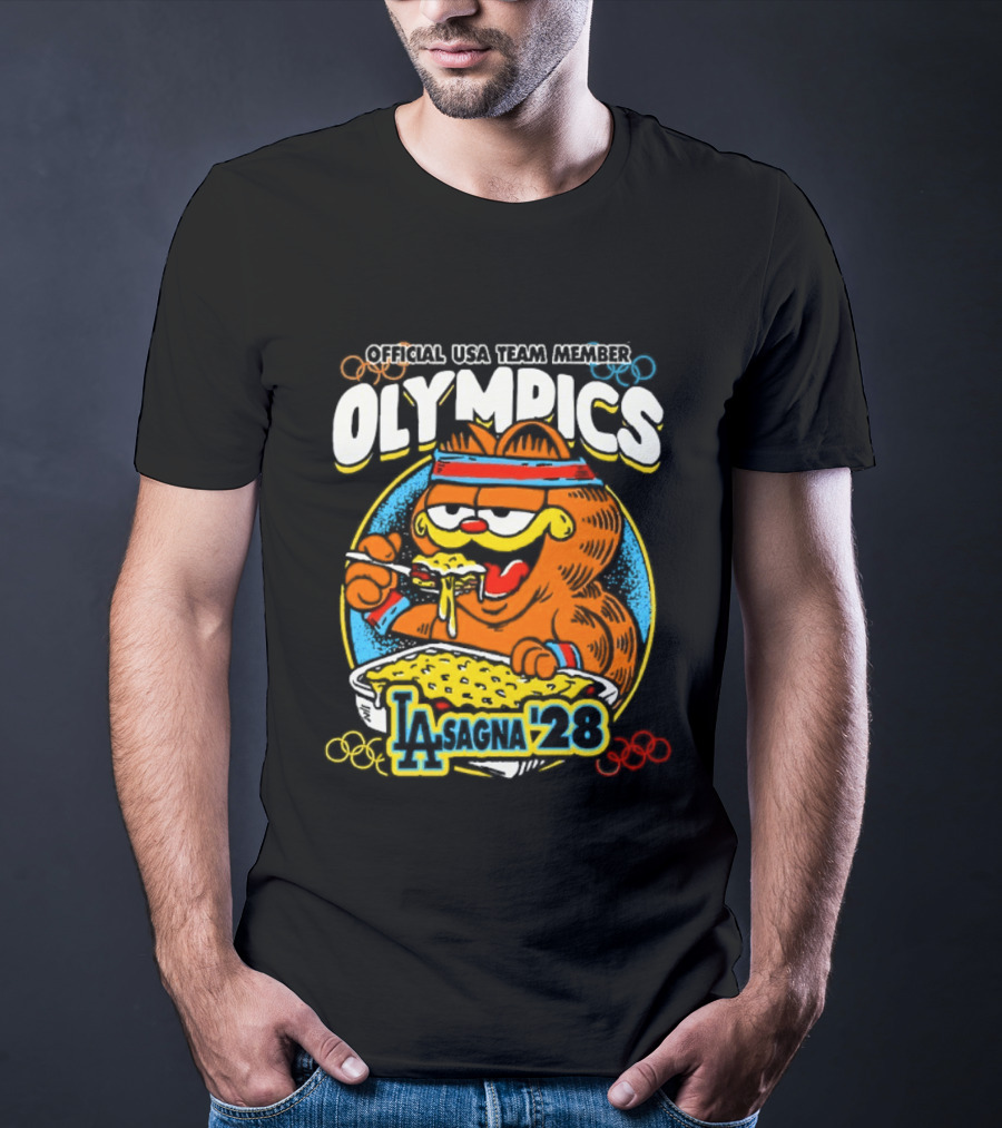 Official Usa Team Member Olympics Lasagna 28 T-Shirt