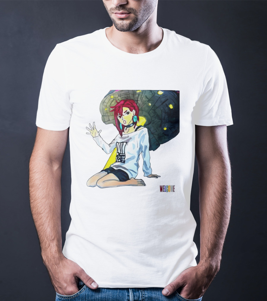 Ayase Momo UFO Anime Welcome T-Shirt