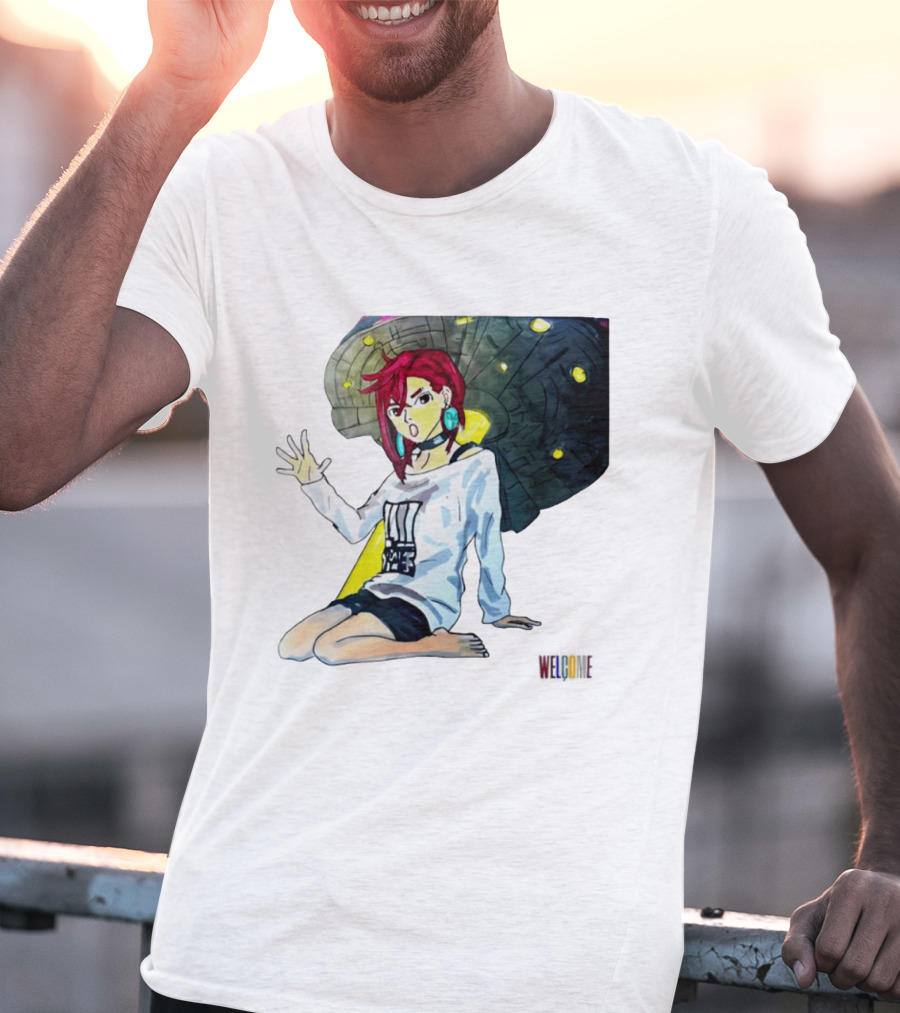 Ayase Momo UFO Anime Welcome T-Shirt