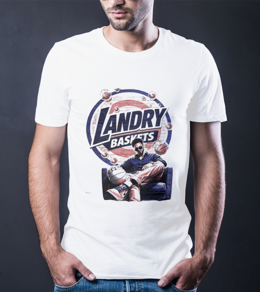 Landry Fields NBA New York Knicks Landry Baskets Basketball T-Shirt