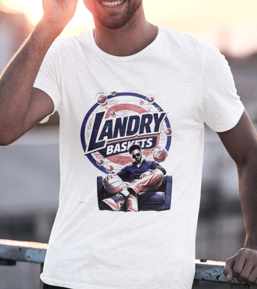 Landry Fields NBA New York Knicks Landry Baskets Basketball T-Shirt