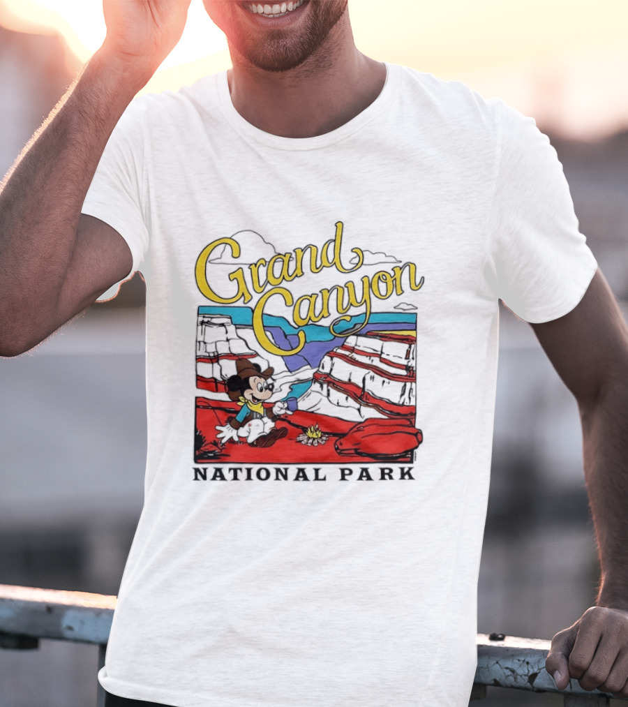 Grand Canyon National Park Mickey Mouse Adventure T-Shirt