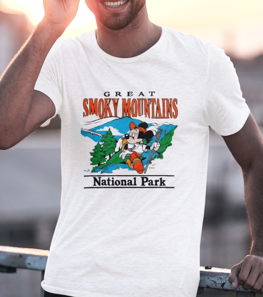 Mickey Mouse Great Smoky Mountains National Park Adventure T-Shirt