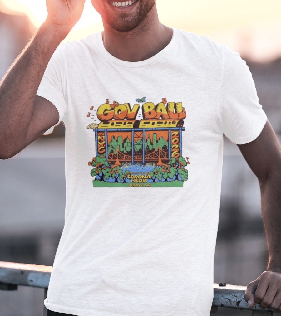 Gov Ball 2020 Flushing Meadows Corona Park Queens NY T-Shirt