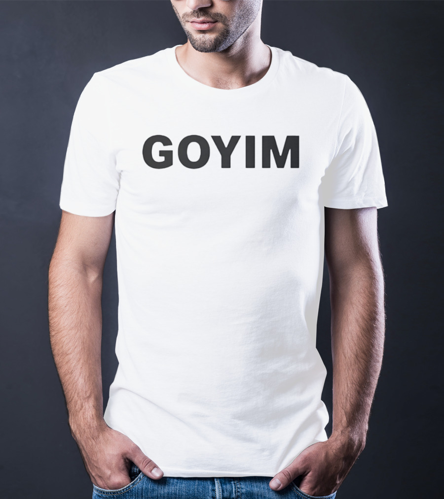 Goyim Minimalist Aesthetic T-Shirt