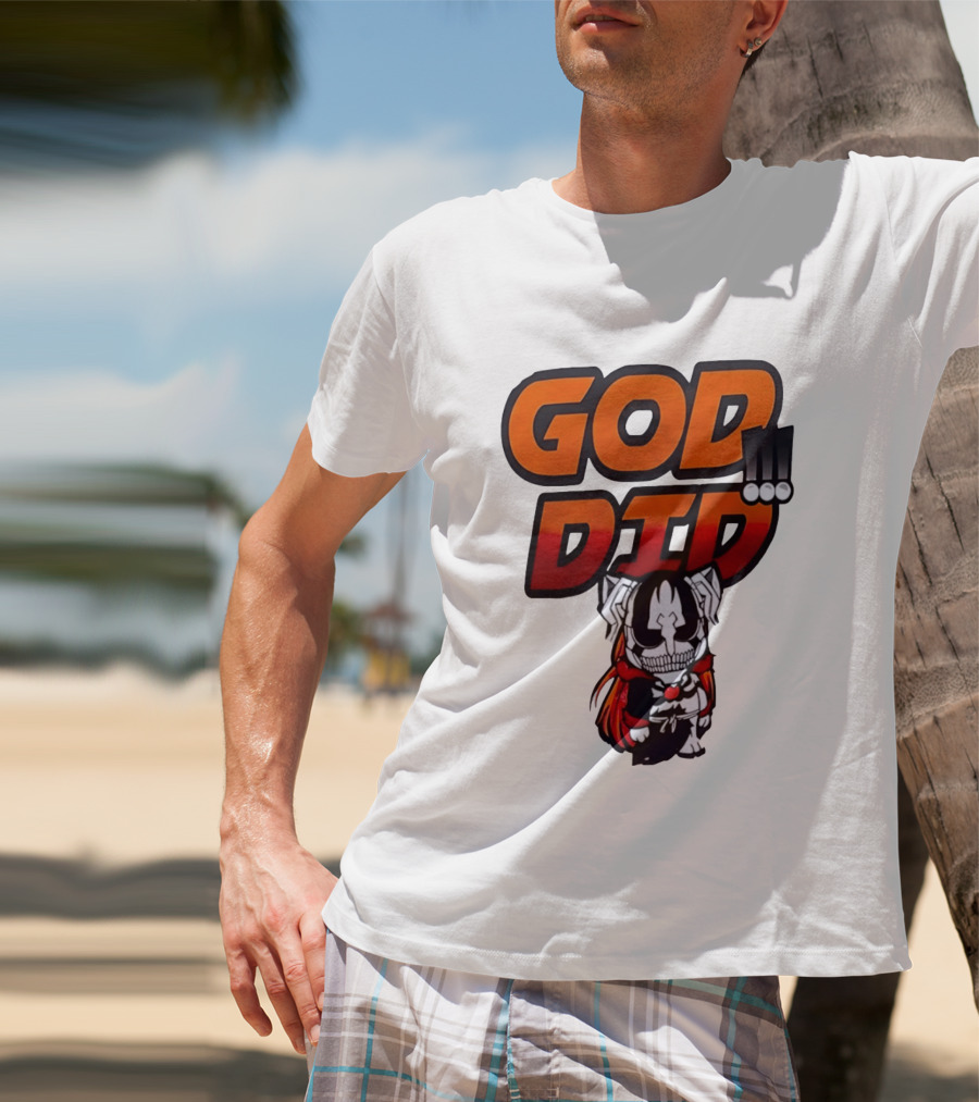 Ichigo Kurosaki God Did Bleach Anime Chibi T-Shirt