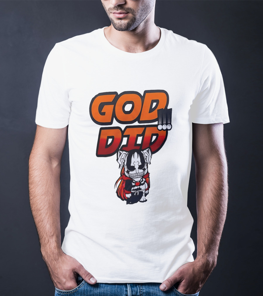 Ichigo Kurosaki God Did Bleach Anime Chibi T-Shirt