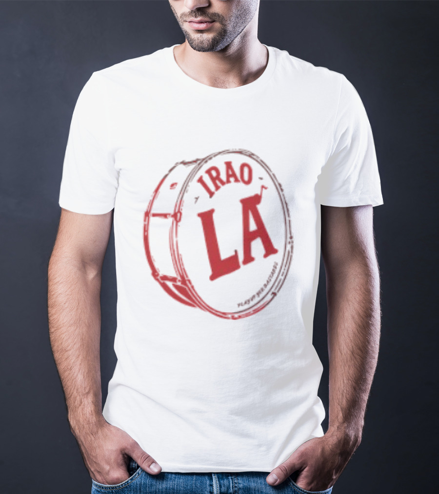 Irao LA Play Up Yer Bastards Barrel Red T-Shirt