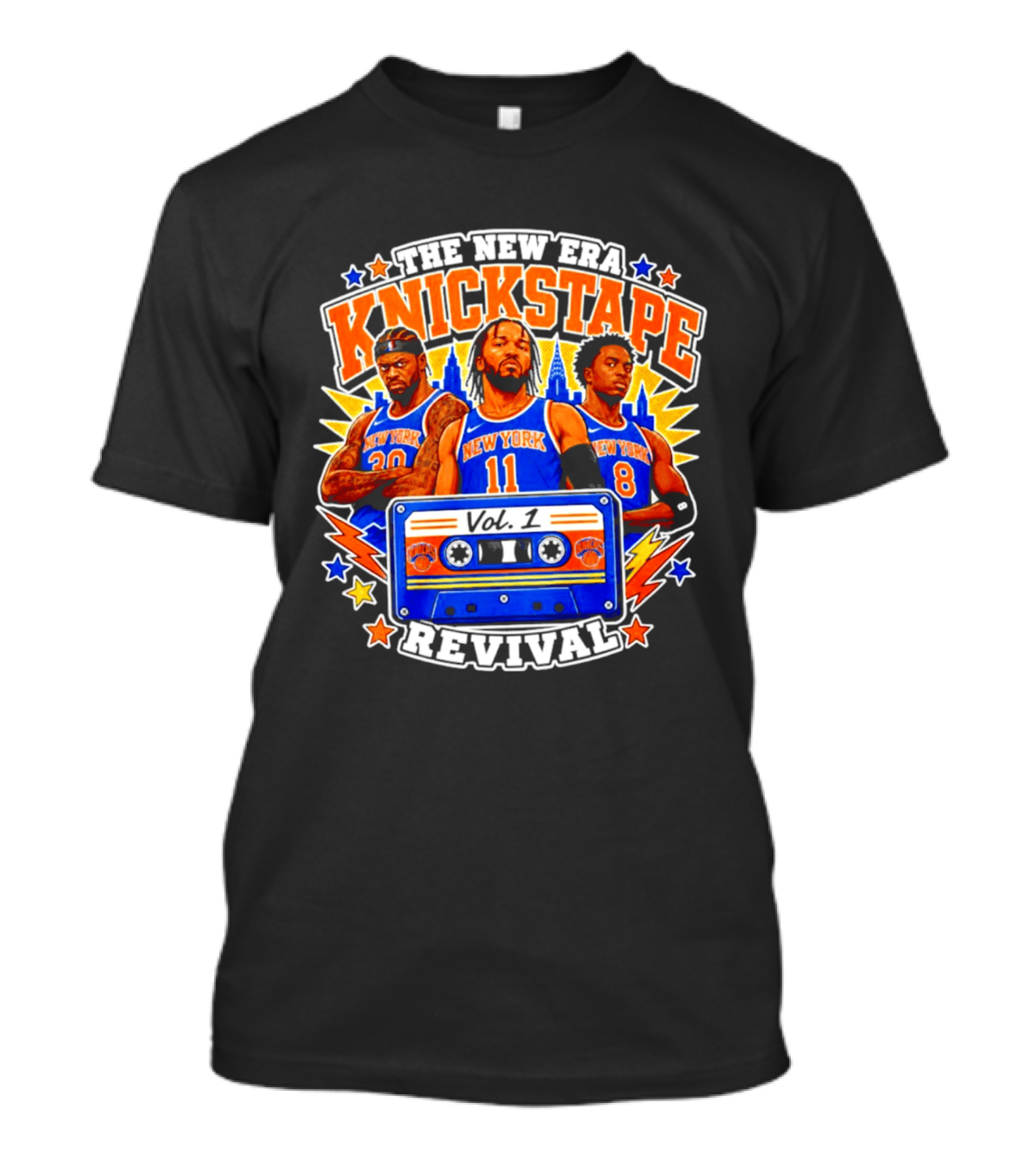 New York Knicks The New Era Knickstape Vol 1 Revival T-Shirt