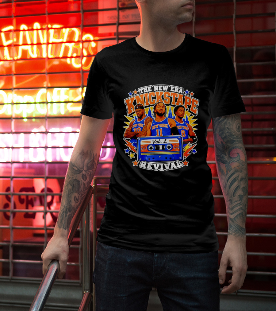 New York Knicks The New Era Knickstape Vol 1 Revival T-Shirt