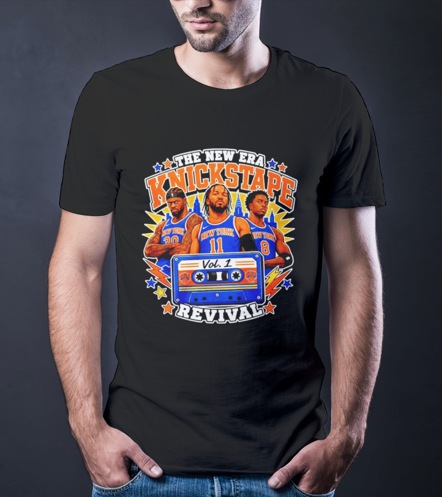 New York Knicks The New Era Knickstape Vol 1 Revival T-Shirt